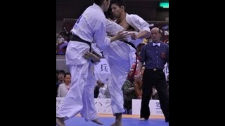 【新極真会】第17回全関東大会　軽量級　準々決勝3　SHINKYOKUSHINKAI KARATE