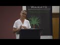 ani mikaere keynote speaker at the community waikato conference strengthening through stories