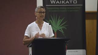 Ani Mikaere - Keynote speaker at the Community Waikato Conference, 'Strengthening through stories'