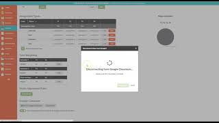 Current Google Classroom sync with Alma