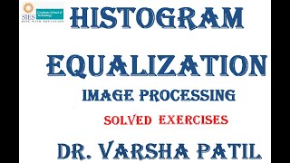 Exercises Histogram Equalization, Image Processing, CDF, Density, Cumulative Distribution Function