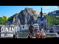 Dinant Town and Citadel In The Sacred Valley Of The Ardennes -  🇧🇪 Belgium [4K HDR] Walking Tour