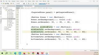 Java Swing: JLayeredPane