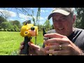 Bigfoot Sasquatch Captured On Video Of Unboxing And Testing Imoulive 6 Electric Mini Chainsaw 21V