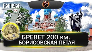 Бревет Борисовская петля 200 км. BRM 200 km. Belarus randonneurs club