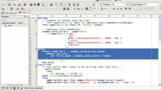 ERROR MGMT IN PLSQL 7