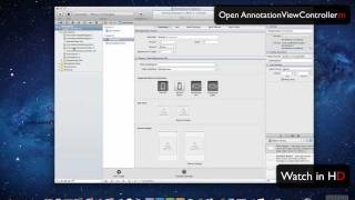 Xcode 4 iPhone SDK Tutorial - How to add different actions to each annotation/pin HD