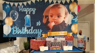 Blueface Dad has Chrisean Jr. his 1st Birthday Party WITHOUT Chrisean Jr \u0026 Karlissa Clowns him