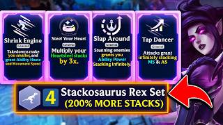 Stackosaurus Rex 4 Morgana: 200% More Stacks = Infinite Stats | ARAM Mayhem