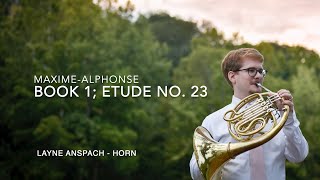 Maxime-Alphonse: Book 1, Etude No. 23; 200 New Melodious and Progressive Studies