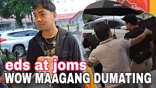 EDS KUYA JOMAR CARLA DANJOY MAAGANG DUMATING MGA BISITA DUMAGSA KAHIT MAULAN