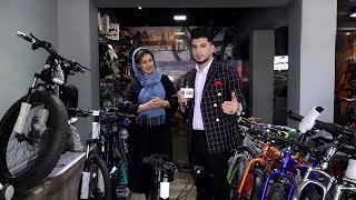 Rostam Rasuli buying sport bicycle / رستم رسولی و خریداری بایسکل سپورتی