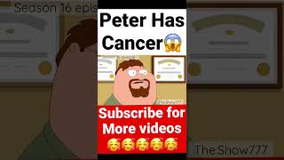 Family Guy - Peter Griffin has Cancer 🫣 #familyguy #shorts #breakingbad