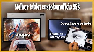 Tablet Samsung Tab S9 Fe Plus - Resenha detalhada, tablet para estudo, jogos, desenhar