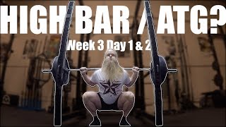 What's Up With These HIGH BAR Squats?