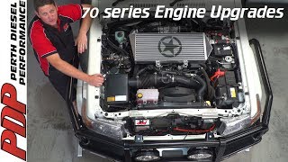 Toyota Landcruiser 70 series Engine Bay Upgrades