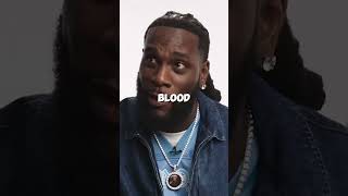 Burna Boy Gets Offered PIG's Blood! #burnaboy #food #funny #interview #shorts #viral #fyp