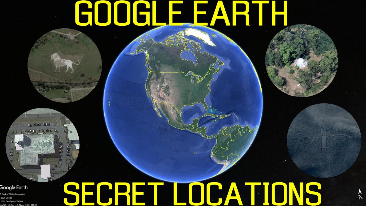 Google Earth Secret Locations Amazing Finds Hidden Places Youtube