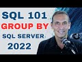 SQL Server Group By with Billy Thomas ALLJOY Data for a beginner data analyst.