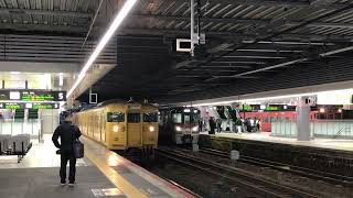 115系C-21編成 広島発車