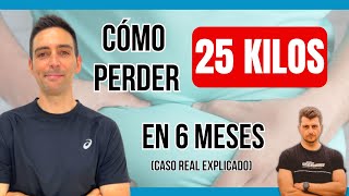 ¿Cómo consiguió Carlos perder 25 KILOS en menos de 6 meses?