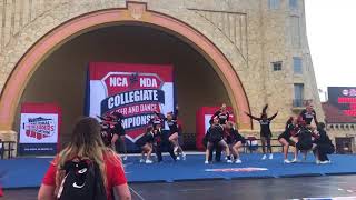 UGA Club Cheer Bandshell Performance 2018