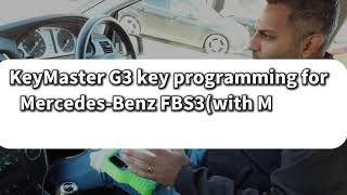 OBDSTAR KeyMaster G3 Used with BENZ FBS3 Kit to Program Mercedes Benz FBS3 Key- EOBDTool.co.uk