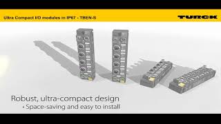 Ultra Kompakt I/O Modül IP67 TBEN-S Serisi