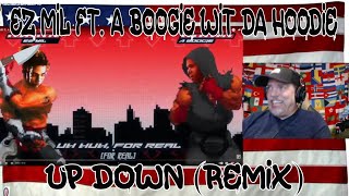 Ez Mil ft. A Boogie Wit da Hoodie - Up Down (Remix) [ Lyric Video ] - REACTION