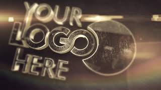 3D metallic logo animation intro  ID 0080