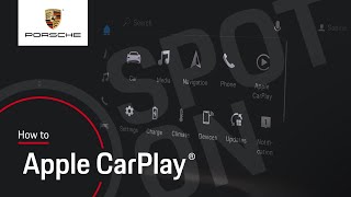 How to use Porsche Apple CarPlay | Tutorial | Spot On