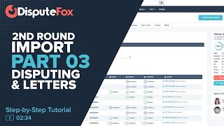 Training - 2nd Round Import Part 3 - Disputing \u0026 Creating Letters