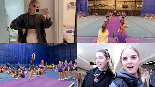 VLOG: cheer showcase, Ana Luisa review, practice