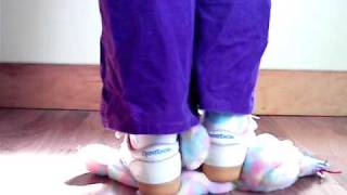 Reebok Freestyle with Birthday Bear