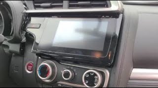 How to Remove Radio / Navigation / Touch Screen from Honda Fit 2015 for Repair.