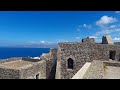 sardinie castelsardo pohled z hradu na moře