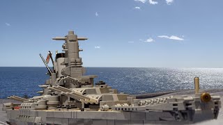 USS Missouri vs Yamato | Stop Motion