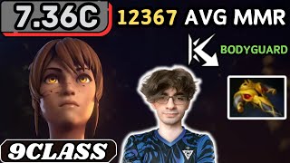 7.36c - 9Class MARCI Soft Support Gameplay - Dota 2 Full Match Gameplay