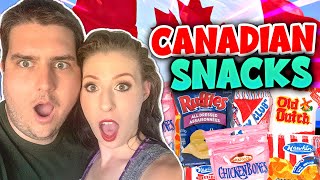 Americans Try Canadian Snacks!