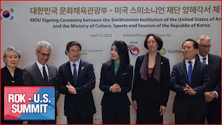 Culture ministry signs first MOU with Smithsonian to expand cultural exchanges