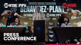 David Benavidez vs. Caleb Plant: Press Conference | SATURDAY on SHOWTIME PPV