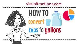 Converting Cups (c) to Gallons (gal): A Step-by-Step Tutorial #cups #gallons #conversion #cooking