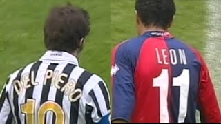 Rambo de León vs la Juventus del Piero