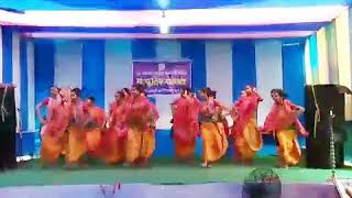 New bodo video //GLC college barpeta road bodo students dance in th