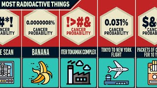 Probability Comparison: Most Radioactive Things