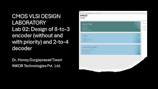 Design of 8-to-3 encoder and 2-to-4 decoder | Lab 02 | JNTUH CMOS VLSI Design Lab | Xilinx Vivado