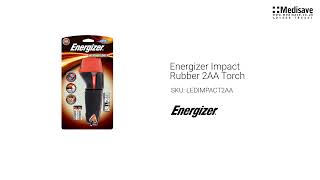 Energizer Impact Rubber 2AA Torch LEDIMPACT2AA