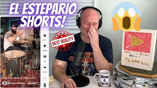 Drum Teacher Reacts: EL ESTEPARIO SIBERIANO | THE SHORTS! (Part 3)