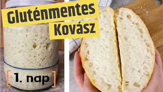 1. nap ▪️ Gluténmentes kovász készítés/nevelés - MentesFinom