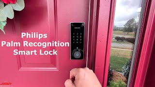 philips palm recognition smart lock review - luxuriously untouched